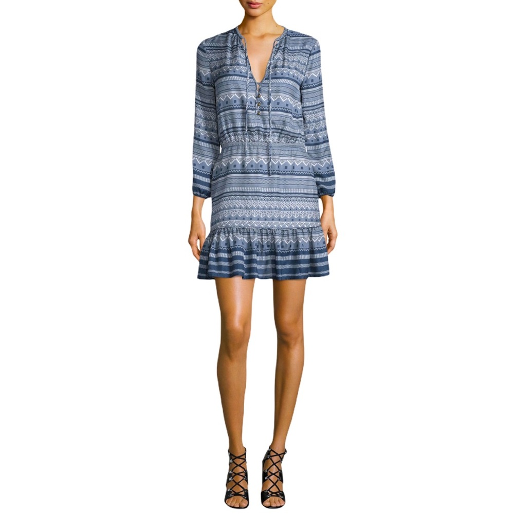 Veronica Beard Agathe Silk Ruffle Mini Dress 2